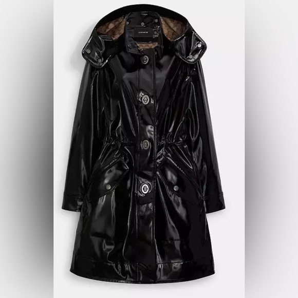 Coach Jackets & Blazers - 🔥Sizzling Spring Sale🛍️ COACH Raincoat With Signature Lining Size Medium